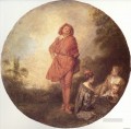 LOrgueilleux Jean Antoine Watteau classic Rococo